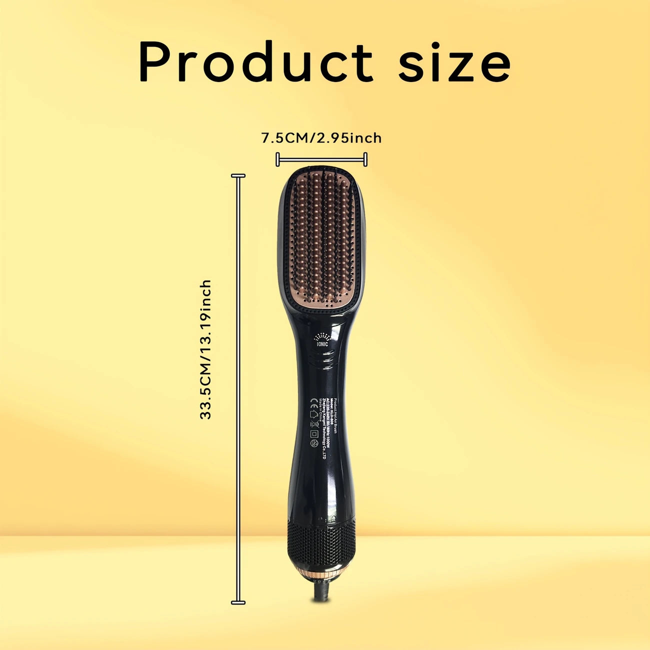 فرشاة تصفيف الشعر الاحترافية جوي - مجفف ومصفف (تقنية أيونية