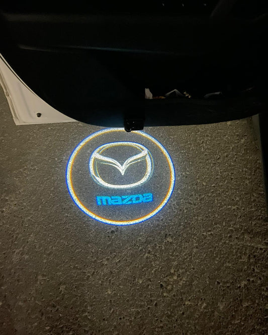 جهاز عرض ضوء LED لباب السيارة، 4 قطع