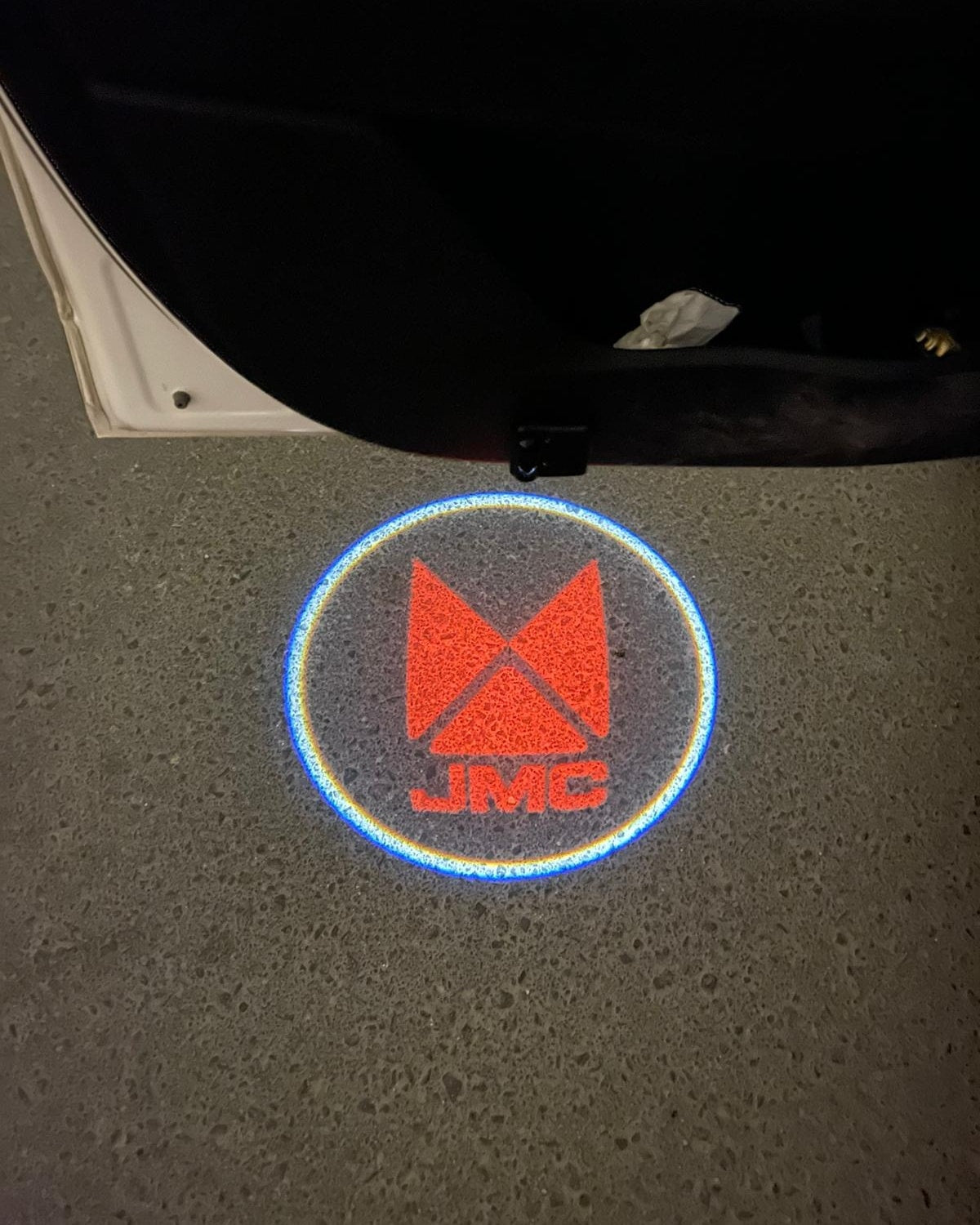 جهاز عرض ضوء LED لباب السيارة، 4 قطع