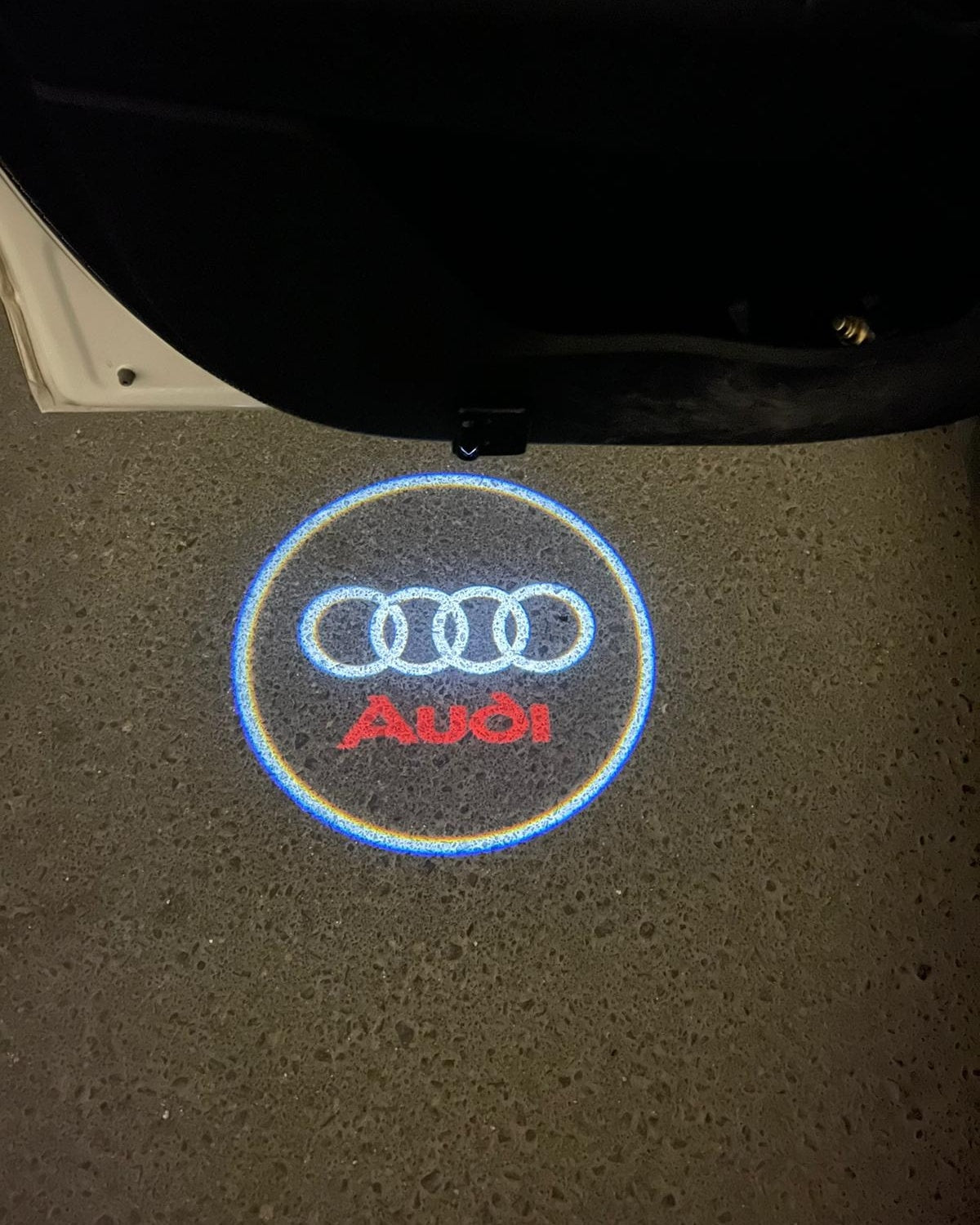 جهاز عرض ضوء LED لباب السيارة، 4 قطع