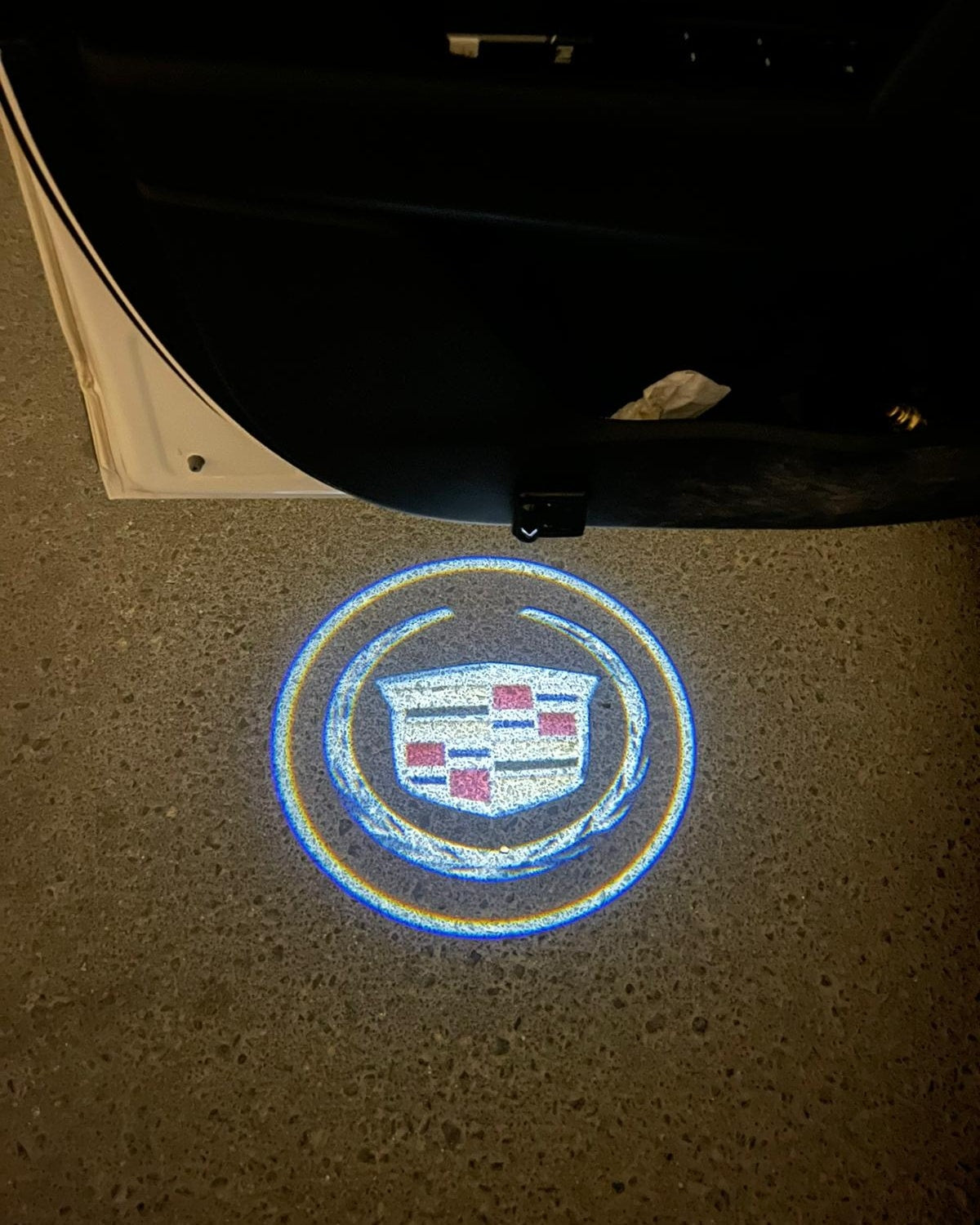 جهاز عرض ضوء LED لباب السيارة، 4 قطع