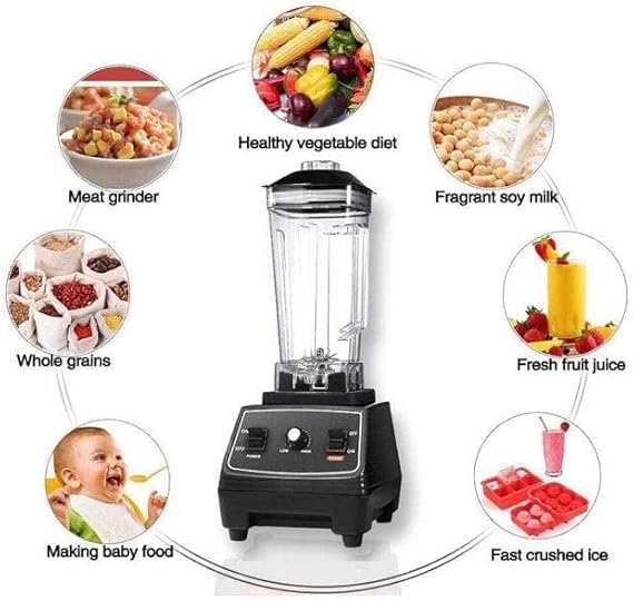 خلاط سيلفركريست ٥٠٠٠ واط - جهاز مطبخ احترافي عالي الطاقة