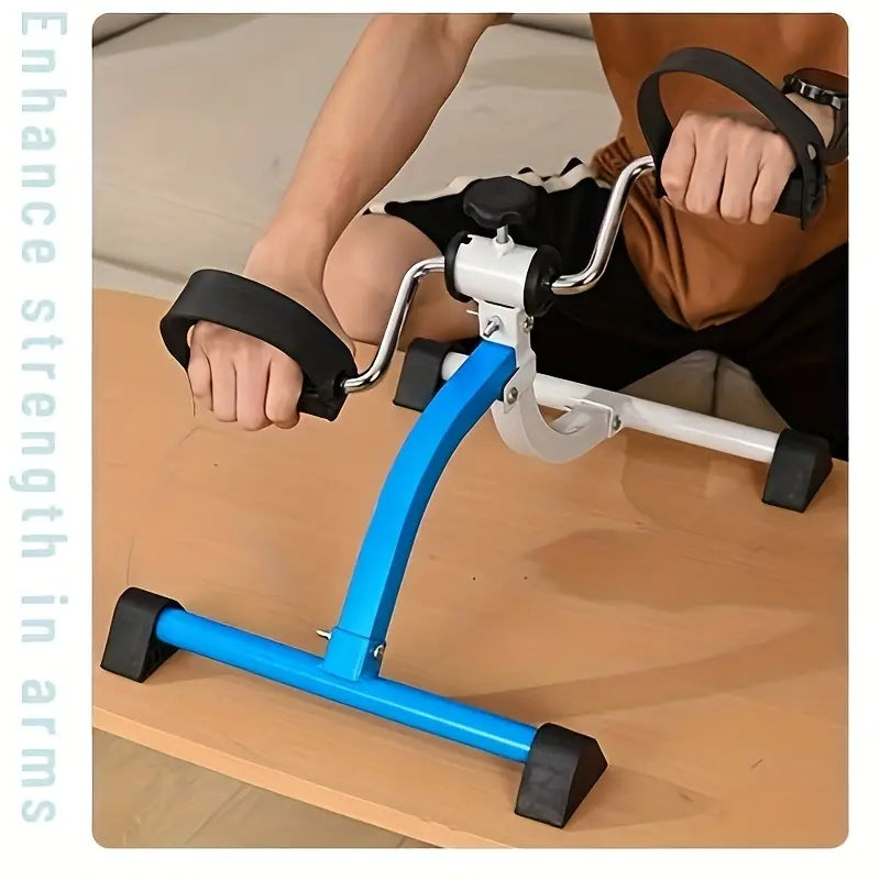 جهاز تمارين دواسة قابل للطي - جهاز تدريب داخلي صغير الحجم للساقين والذراعين