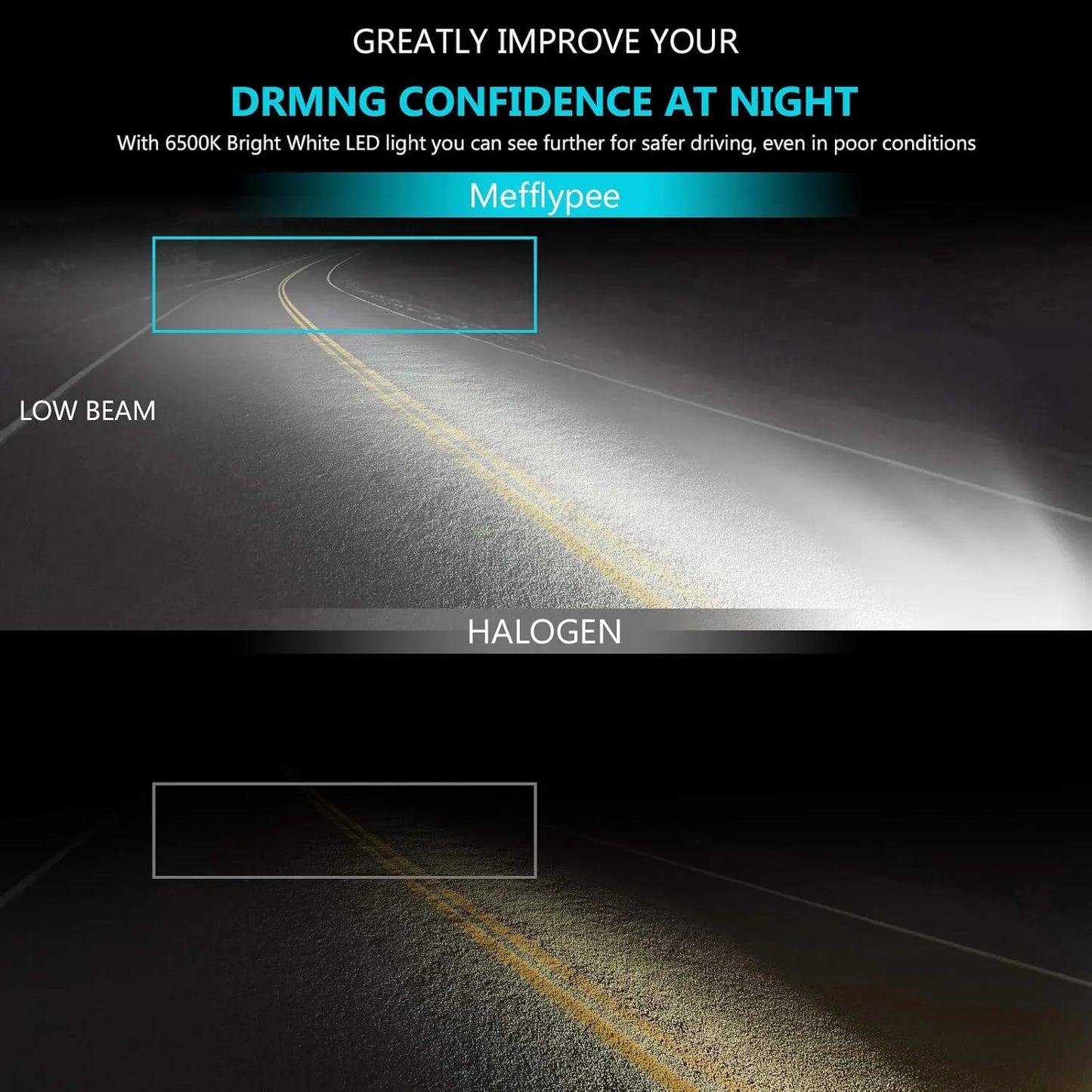 مصابيح أمامية LED عالمية للسيارات - فائقة السطوع وموفرة للطاقة ابتداءً من 79