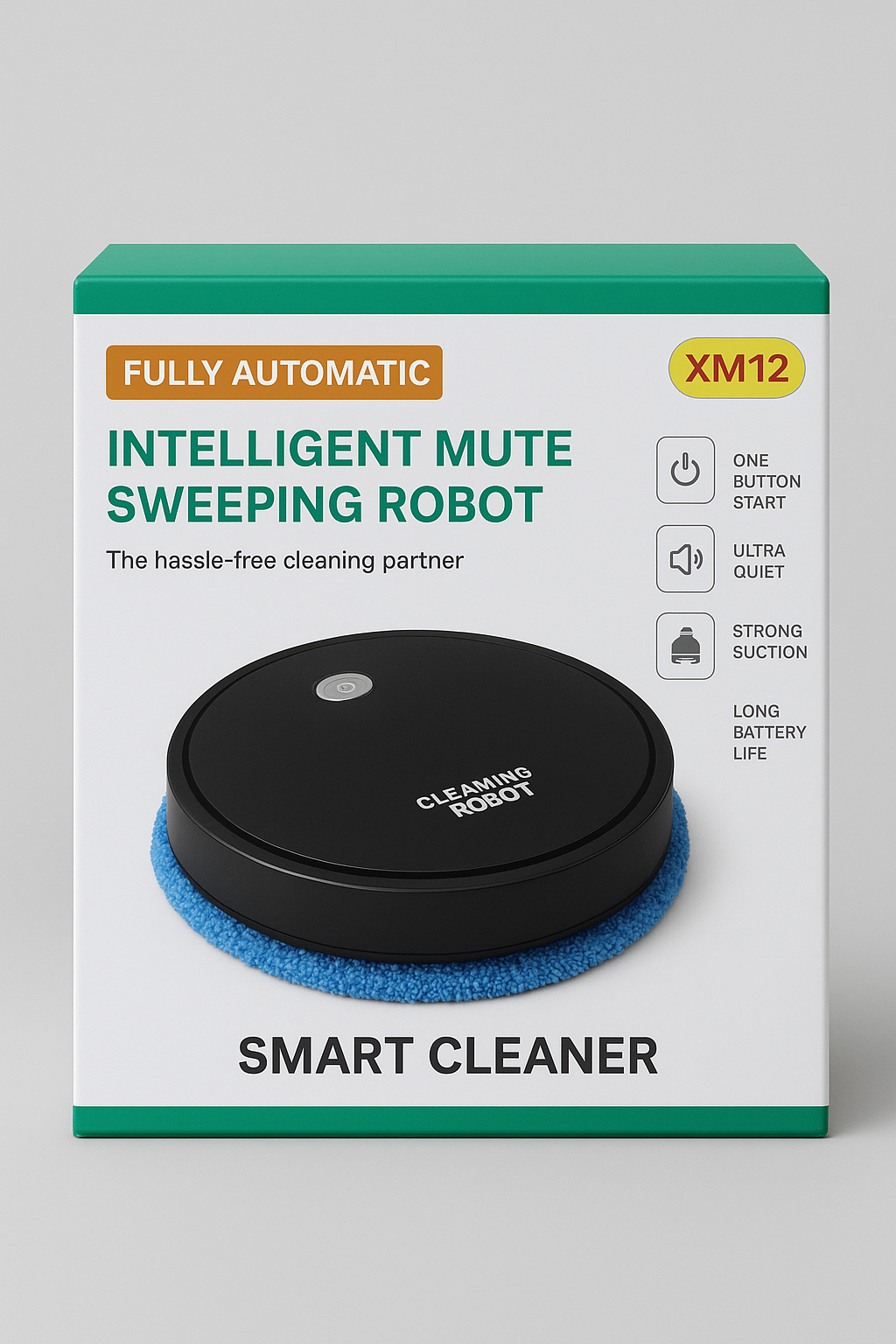 روبوت كنس ذكي صامت - منظف ذكي أوتوماتيكي