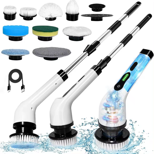 Rechargeable Electric Spin Scrubber – Multi-Purpose Cleaning Brush