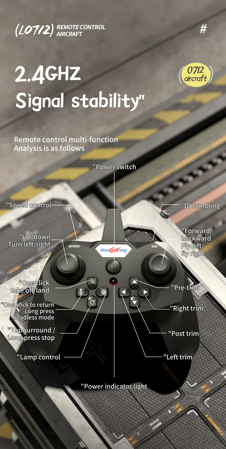 Kids Quadcopter Fighter Jet – Remote Control Aircraft