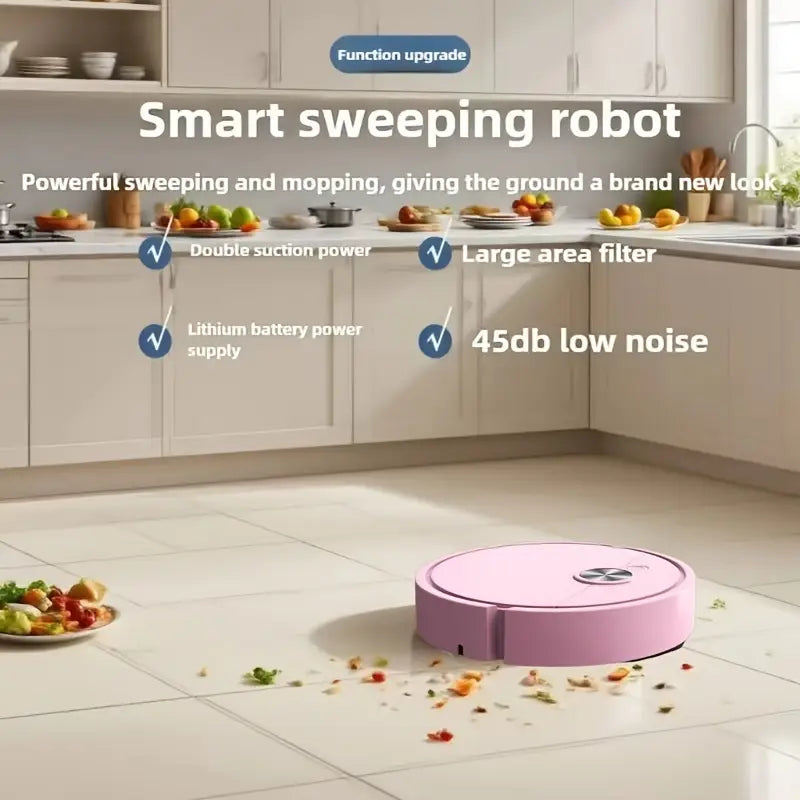 روبوت كنس ذكي صامت - منظف ذكي أوتوماتيكي