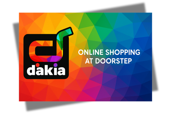 Dakia Souq homepage banner showing trending online products in Qatar