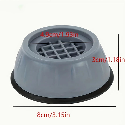 وسادات غسالة مضادة للاهتزاز - حماية من الضوضاء والأرضيات (4 قطع) 