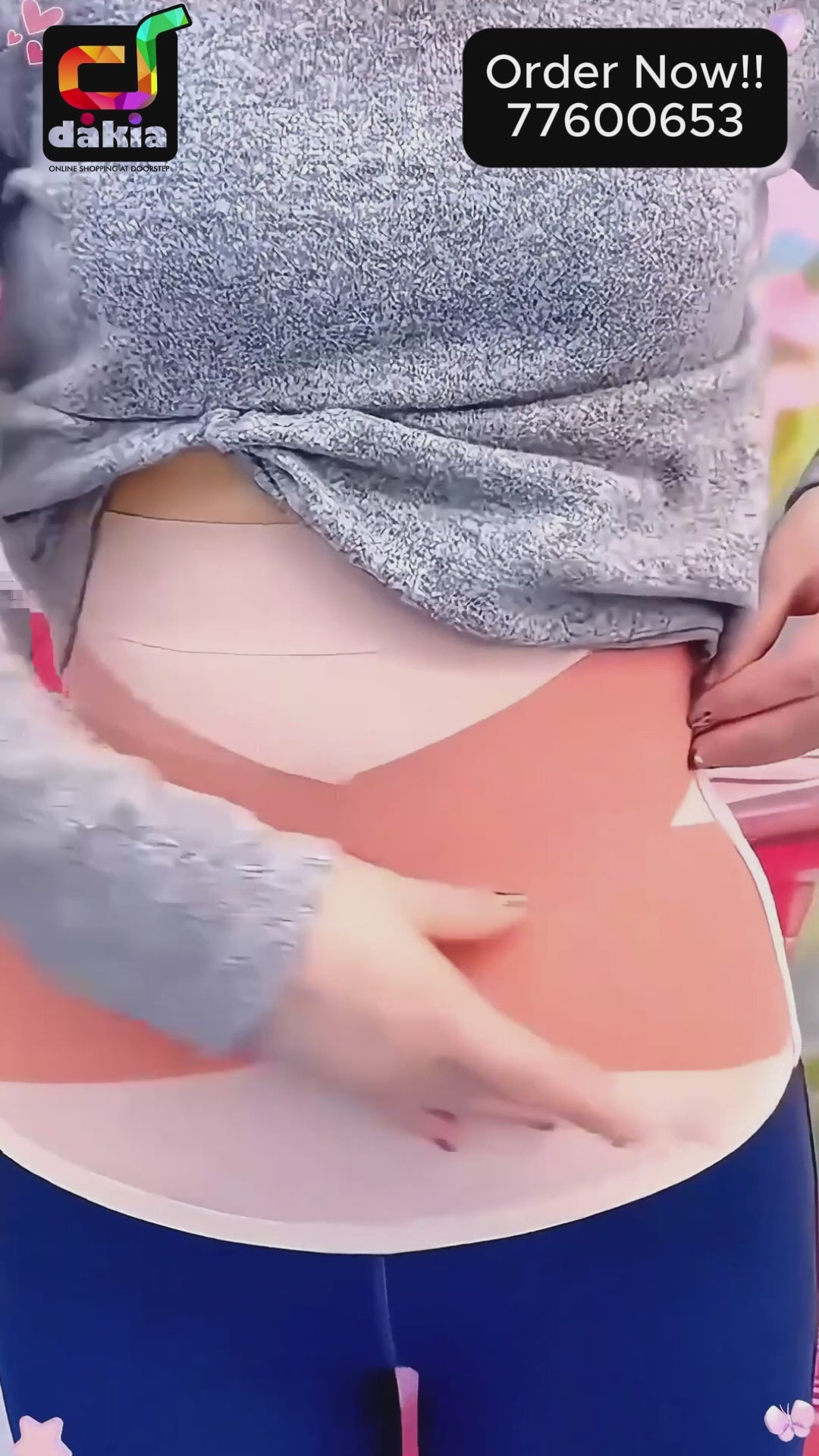 Slimming body shaper girdle with tummy control, back support, and waist trainer design, made from seamless breathable fabric – perfect shapewear for women, now in Qatar for 49 QAR